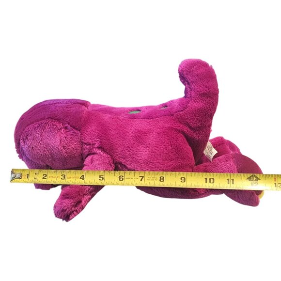 Barney Dinosaur Plush 1992 Lyons Group Purple Stuffed Animal Toy 13" Vintage - Picture 2 of 11